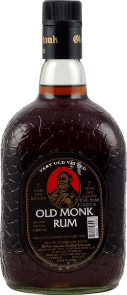 Old Monk Rum 7 yo 42,8% 0,70 l