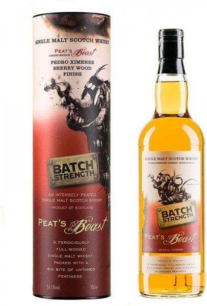 Peat's Beast PX Sherry Finish 54.1% 0,70 l