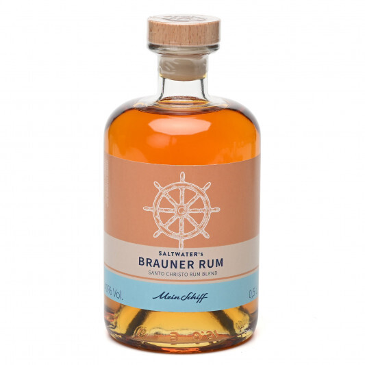 Saltwater'S "Mein Schiff" Brauner Rum 37,50% 1 l