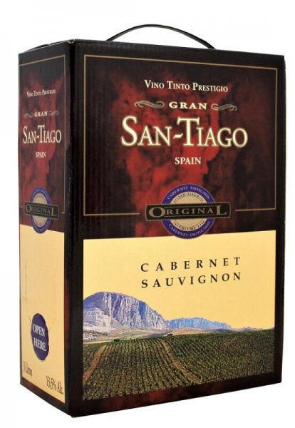 San Tiago Cabernet Sauvignon 300cl BiB