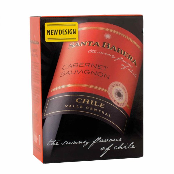 1 X Santa Babera Cabernet Sauvignon 3l BiB