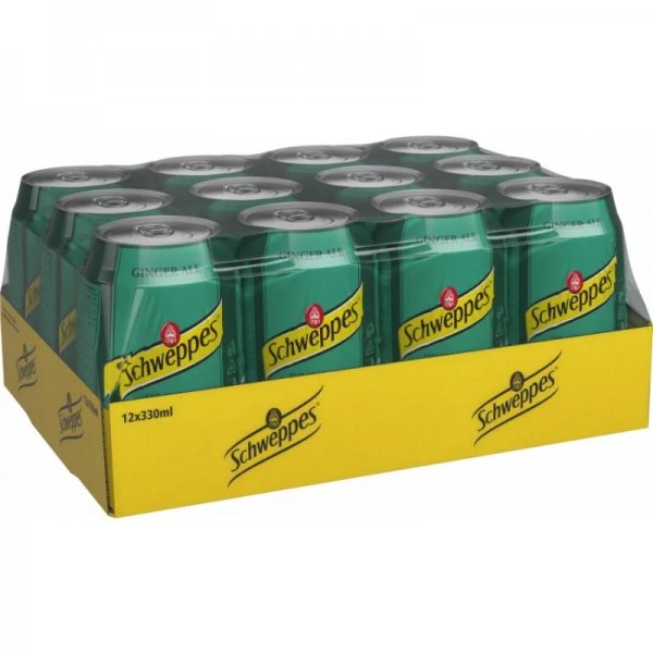 Schweppes Ginger Ale 12x33cl