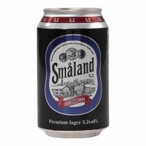 Småland Øl 24x0,33l 5,2% Småland Øl 24x0,33l 5,2%