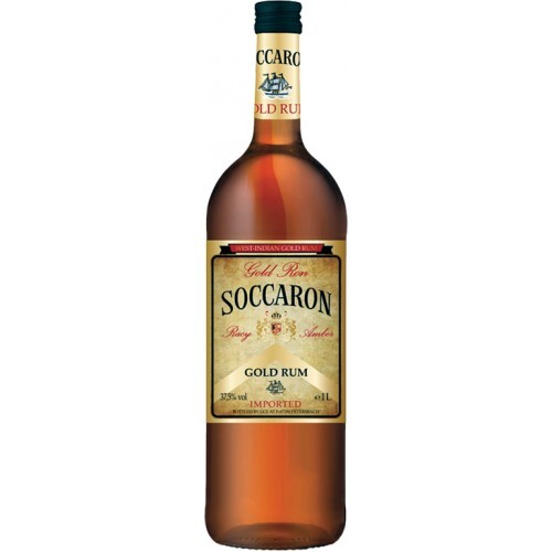 Soccaron Gold Rum 37,50% 1 l