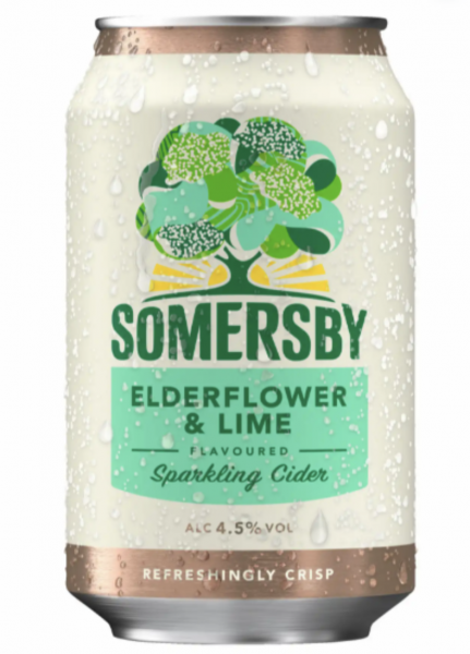 Somersby Elderflower Lime 20x33cl