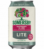 Somersby Rasberry-Lime LITE 18x33cl