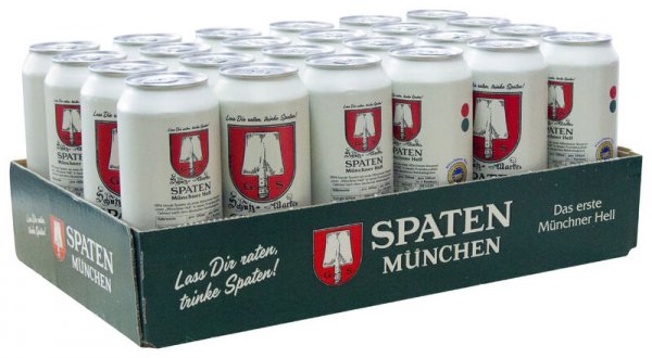 Spaten Hell 5,2% 24x0,50 l
