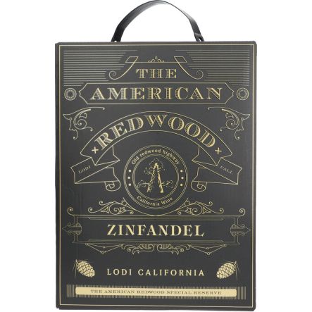 The American Redwood Zinfandel Rødvin 14,5% 3L BIB
