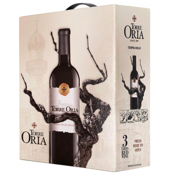 Torre Oria Tempranillo Red 12% 3 l BIB