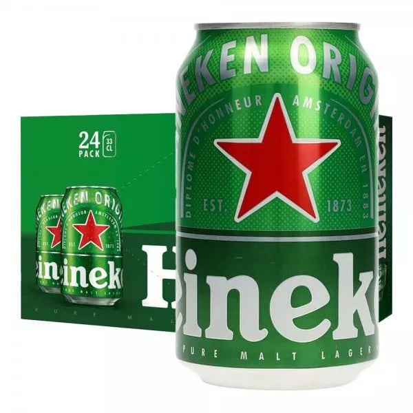 1 X Heineken 5% 24x0,33l ds