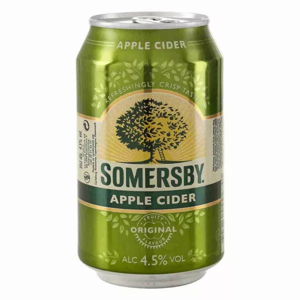 1 X Somersby Æble Cider 4,5% 24x0,33l