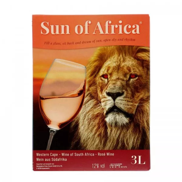 1 X Sun of Africa Rosé 3,0 L BIB