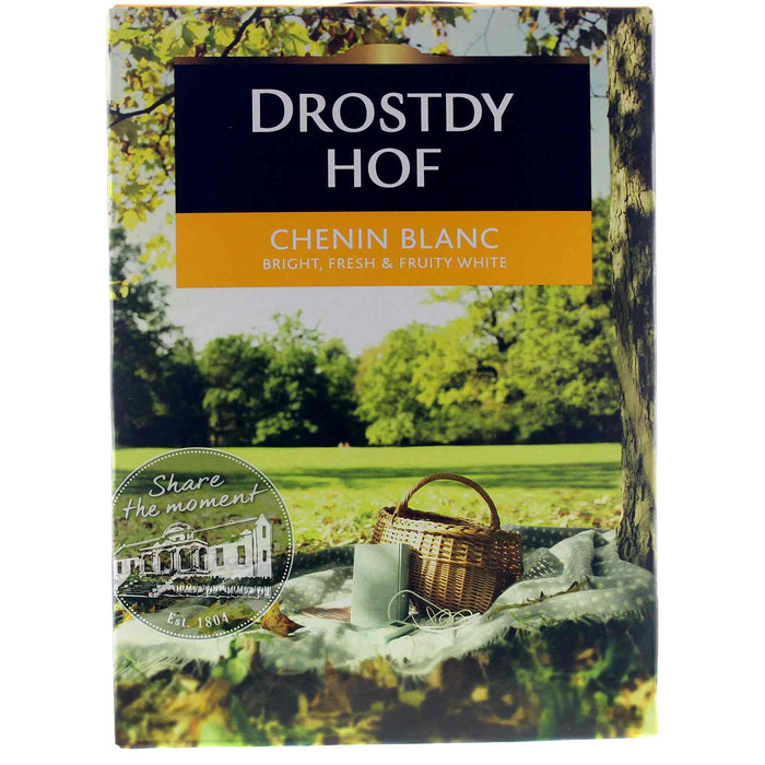 1 X Drostdy- Hof Chenin Blanc- Steen Hvid 3l BiB