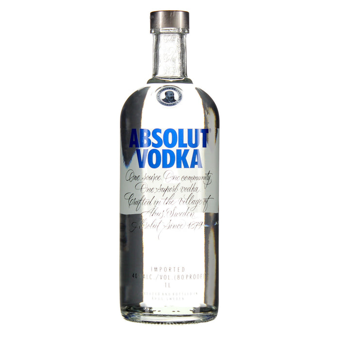 1 X Absolut Vodka 40% 1l