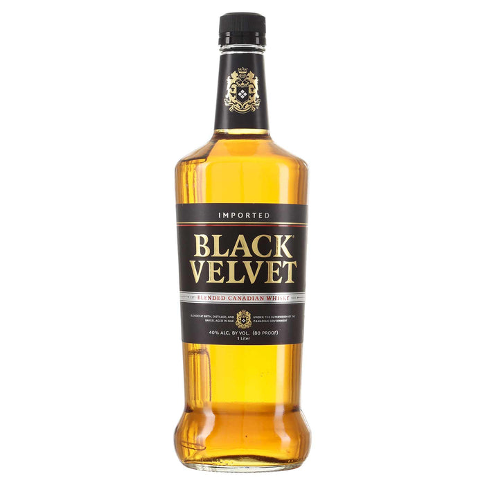 1 X Black Velvet Canadian Whisky 40% 1l