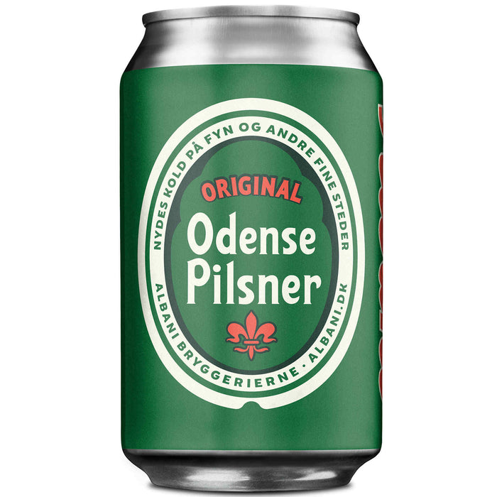 1 X Odense Pilsner 4,6% 24x0,33l ds