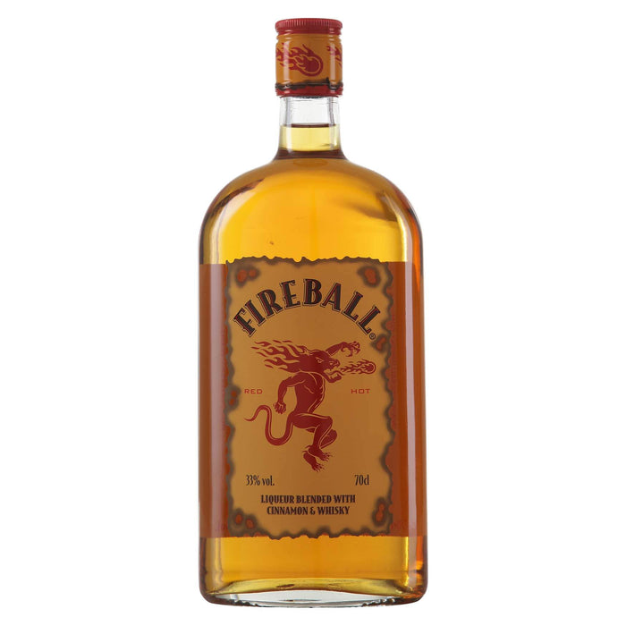 1 X Fireball whisky 33% 0,7l