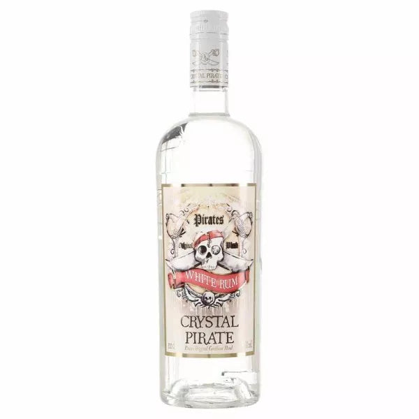 1 X Crystal Pirate White Rum 37,5% 1l